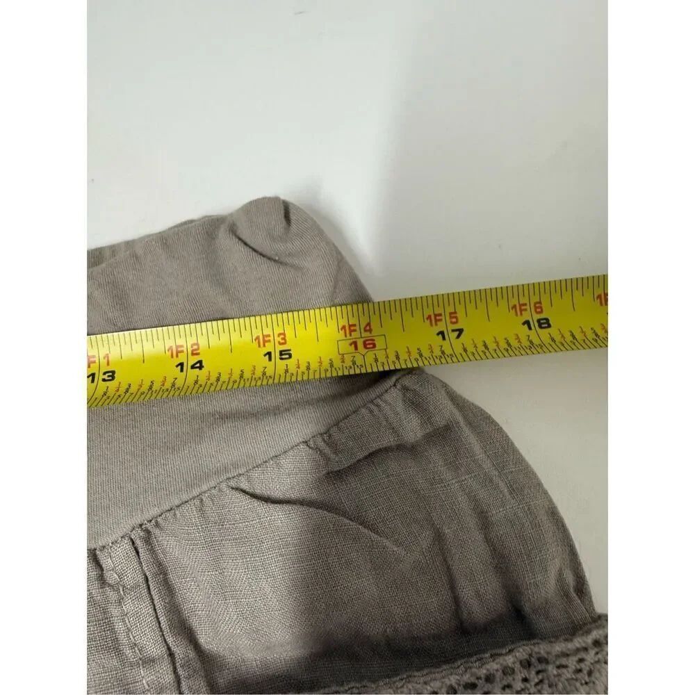 Driver Women’s Bohemian Linen Pants Joggers Size XXL EU/ XL US Lace Trim *Notes - Picture 14 of 16